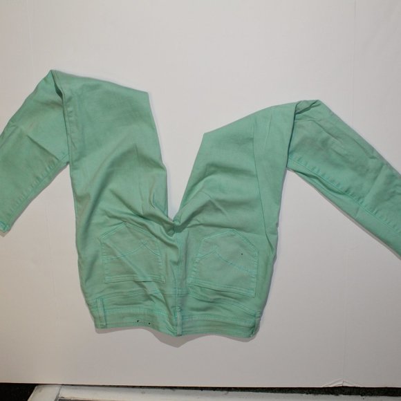 Bullhead Black Mint Green Womens Size 3 Jeans - Picture 6 of 6